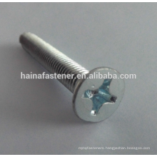 Flat Countersunk Philips Head Machine Screw